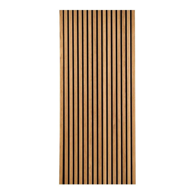 Customization Walnut Wooden Slats Wall Easy Installation Sound Absorption Acoustic Panel for bedroom