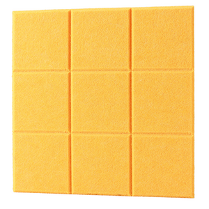 Self-adhesive Square Large Polyester Felt Board Tiles Sound Proof Acoustic Wall Panel for Home Office