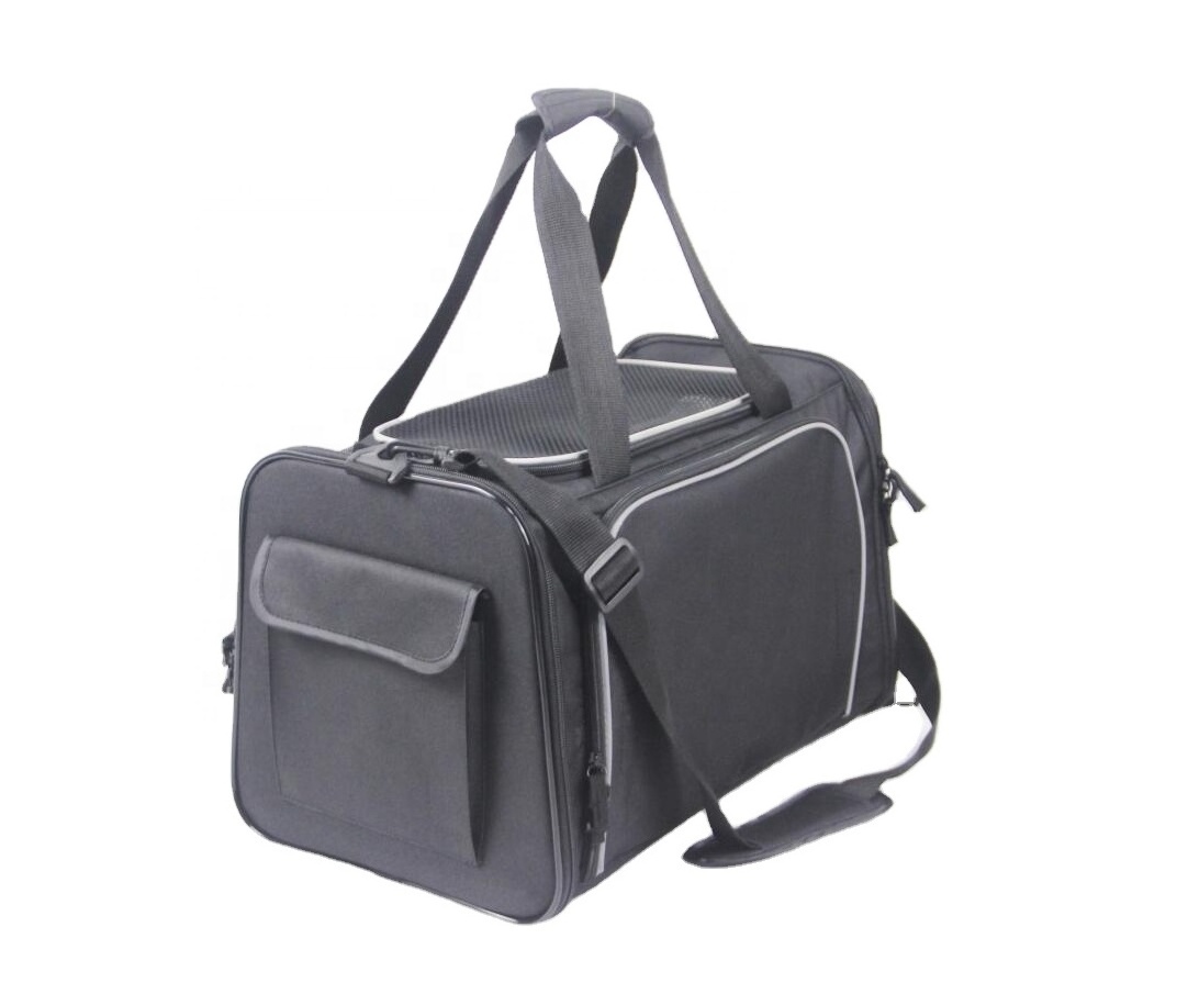 Patent Airline Approved Expandable Pet Carrier Two Side Expansion Bag for Cats and Dogs