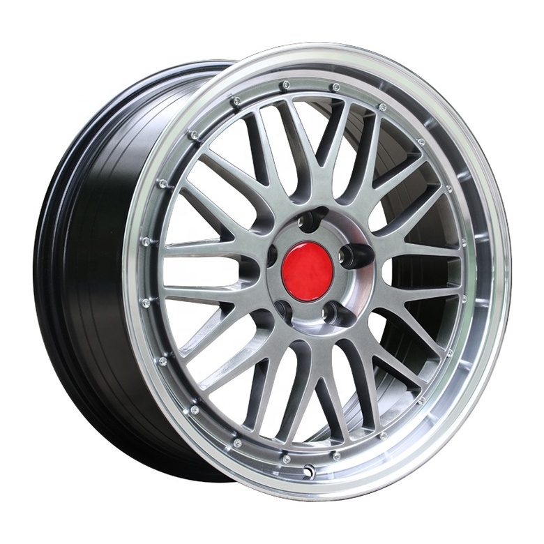 Hot design mag wheels for car 14 15 16 inch 2020 style  black machine face jwl via wheels tyres for vehicles accessories