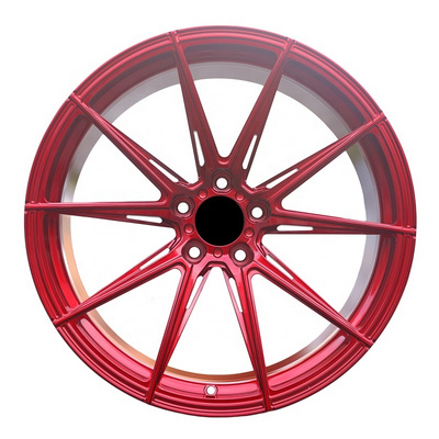 Customized Forged Aluminum Alloy Car Rims Pink Forged Wheels Rims for car