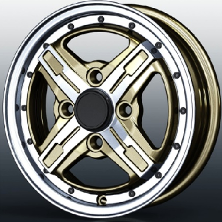 Cast Alloy Auto Wheels 12 13 14 15 16 Inch Painted 4x100 Machined Face Alloy Auto Steel Rings Auto Alloy Wheel Rim