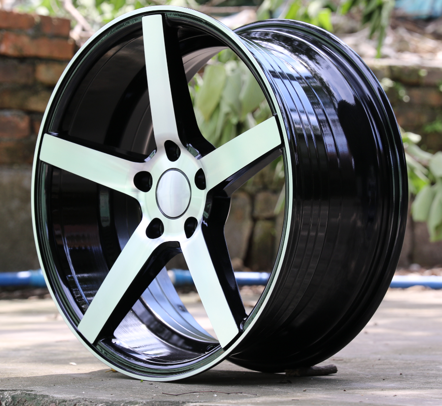 18 and 19 inches 5 hole factory direct sale  aluminum car alloy wheels