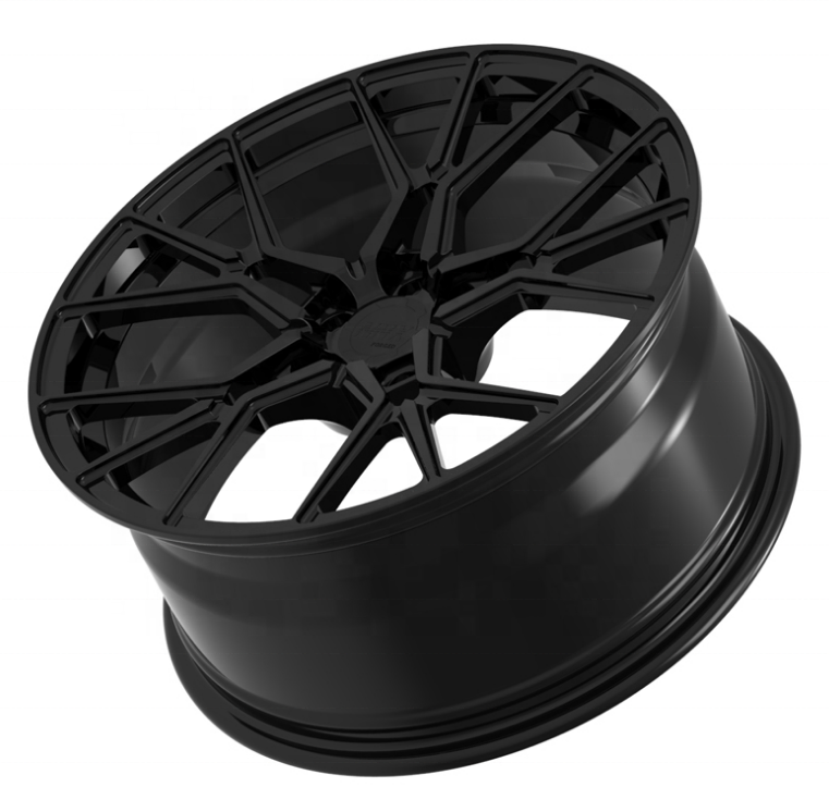 Hyper Black Fashion sport design 1 pcs forged wheels 17 18 19 20 21 22 23 24 inch rims 5x112/114.3/120/127/130 car alloy wheels