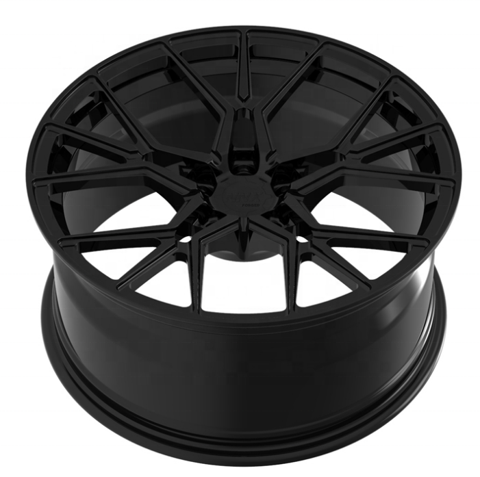 Hyper Black Fashion sport design 1 pcs forged wheels 17 18 19 20 21 22 23 24 inch rims 5x112/114.3/120/127/130 car alloy wheels