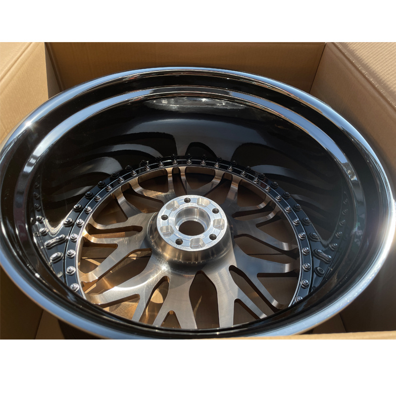 Fashionable forged wheel rims,brilliant 18 19 20 21 22 23 24 inch customize color forged wheel rims