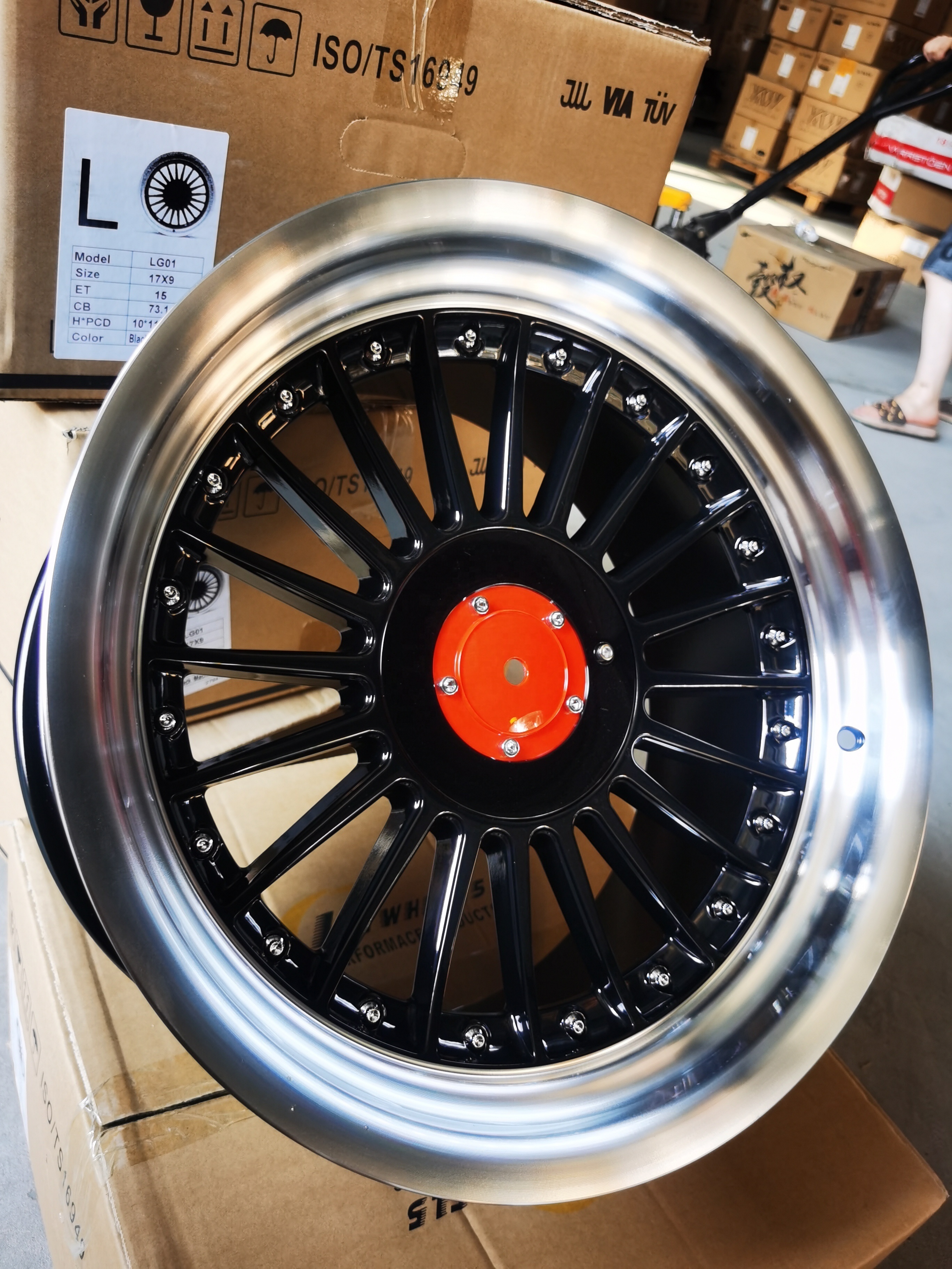 18 and 19 inches 5 hole factory direct sale  aluminum car alloy wheels