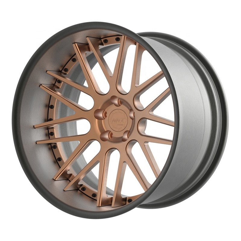 forged 2 piece rims 5X130 22x10 26x16 aluminum  step lip forged deep dish wheels rims 18 inch caddilac