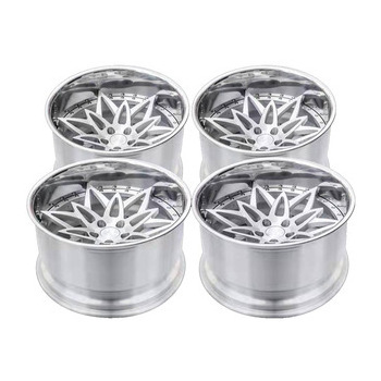 2 Piece 5x114.3 18 19 inch forged chrome wheels rims