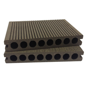 WPC extruded wood and plastic composite waterproof outdoor 150*25 mm durable terrace decking floor