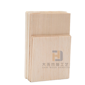 Unfinished Balsa Wood Board Boxes for DIY Painting Airplane Making Laser Cutting Architecture Models