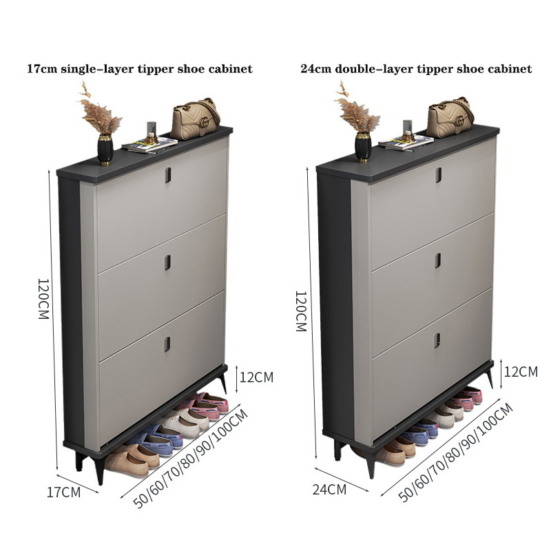 Shoe storage rack cabinet home entrance large capacity solid wood shoe rack shoe cabinet storage cabinet