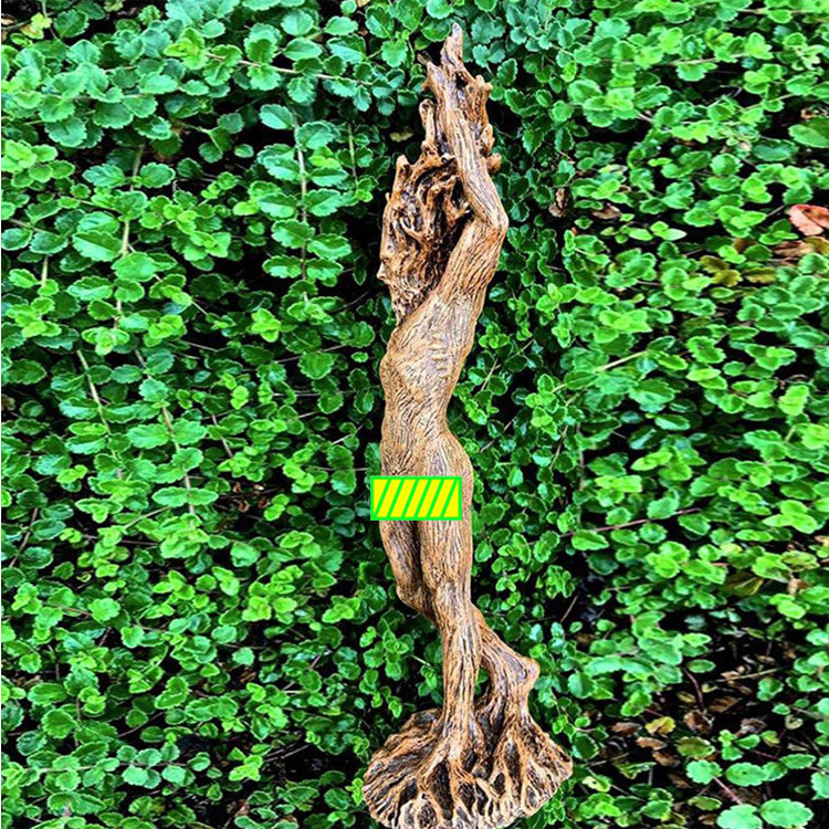 Wholesale Forest Goddess Statue Resin Decoration Garden Crafts Decoration Home Creative Statue Tree God Decorative Objects