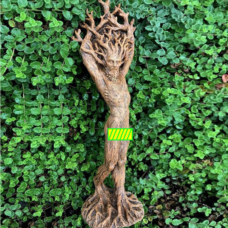 Wholesale Forest Goddess Statue Resin Decoration Garden Crafts Decoration Home Creative Statue Tree God Decorative Objects