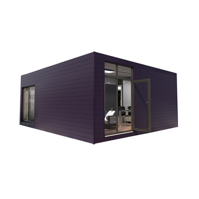 House Container 2 Bedroom Prefab Steel Structure Flat Pack Houses Luxury 40ft Prefabricated Homes