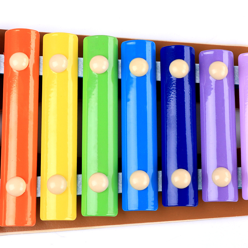 Hot Sale  Musical Instrument Xylophone Animal WW-189 Wooden Hand-Knock Piano Toys for kids