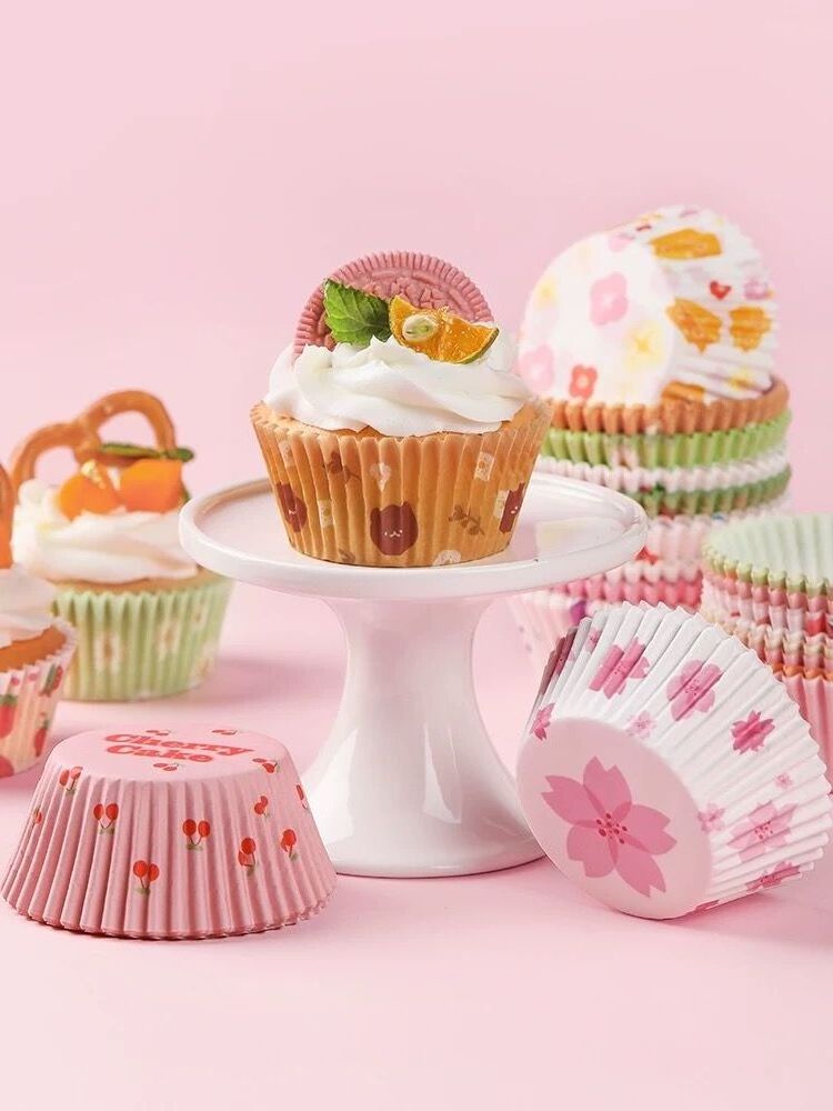 3oz Foil Cupcake disposable muffin liner baking cup cake paper Aluminum Cupcake Tip Pan Ramekin Holders Little Pudding Cups