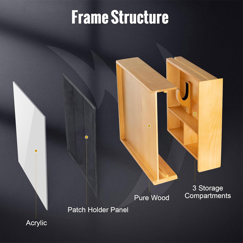 Concealment Shelf Furniture Wall Mounted Hidden Storage Box Secret Compartment Furniture Wooden Frame Secret Hidden Shelf