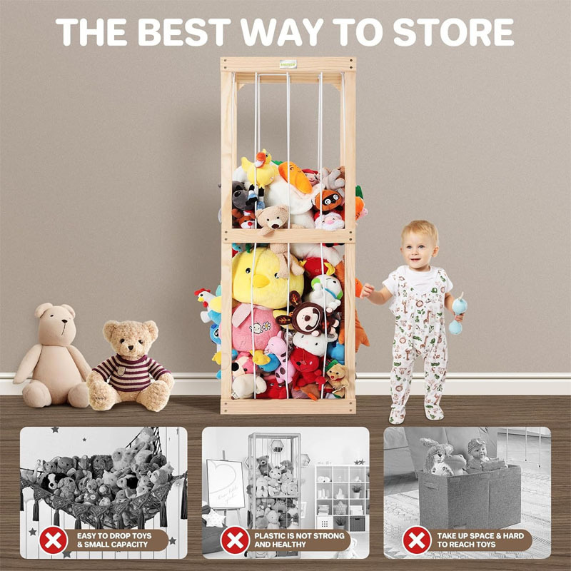 Soft toy storage zoo online