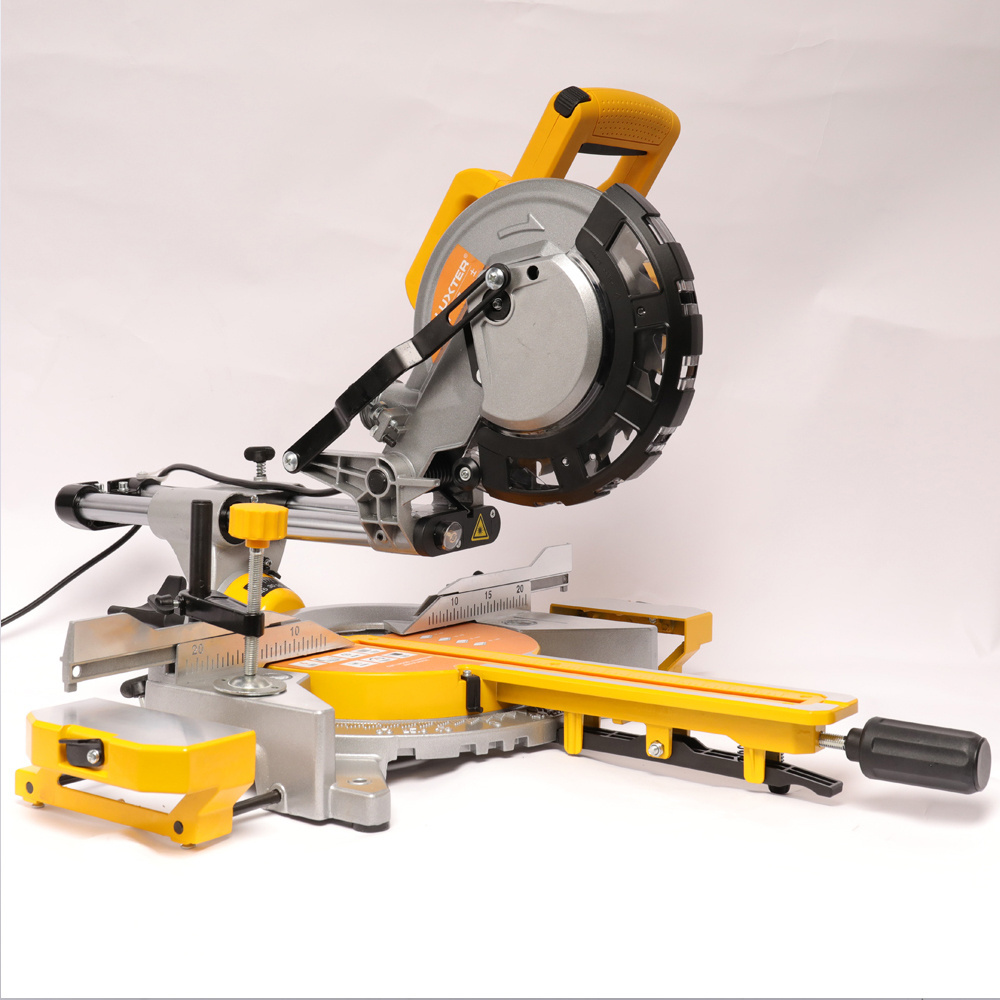 LUXTER 210mm 1700W Sliding Miter Saw Woodworking  bench top Saw Power Saws