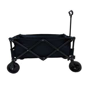 Multipurpose Large Capacity Folding Wagon Cart With Brake Shopping Fishing Cart Trolley