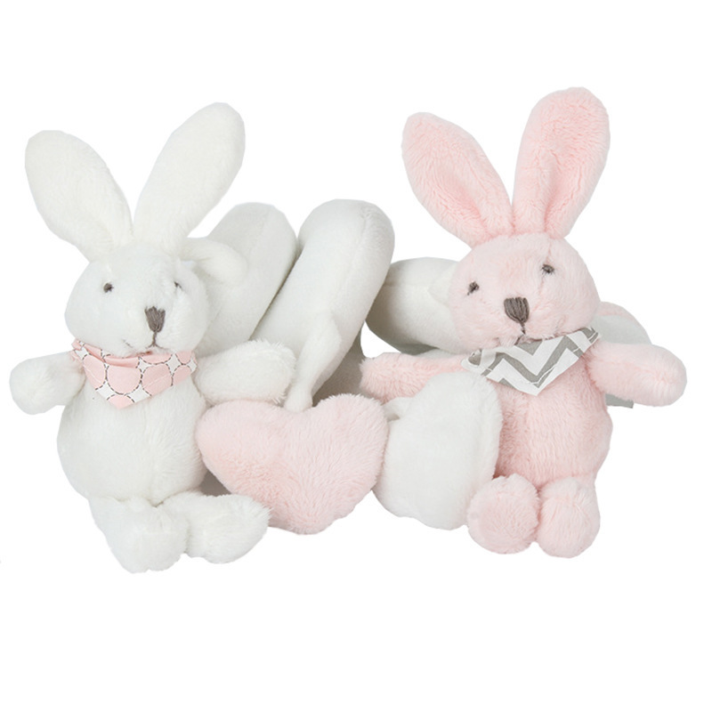 Crib Cute rabbit Design Activity Spiral Plush Toys Stroller  Toy