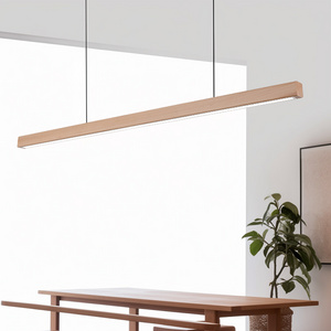 Factory direct sale linear light fixture wood with good quality