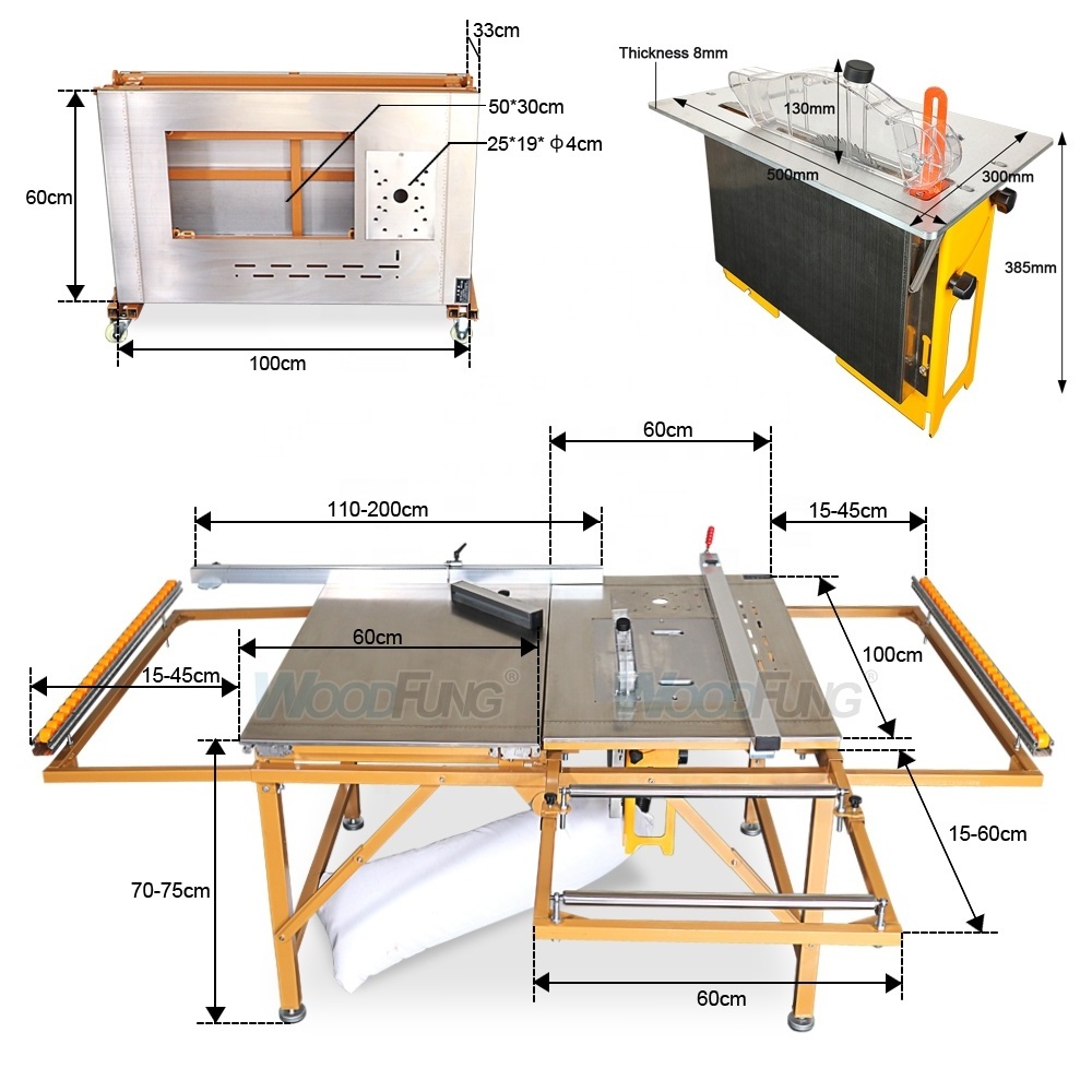 Melamine Board Cutting Sliding Table Saw Woodworking Machinery Fully Automatic CNC Panel Wood Saw Machine