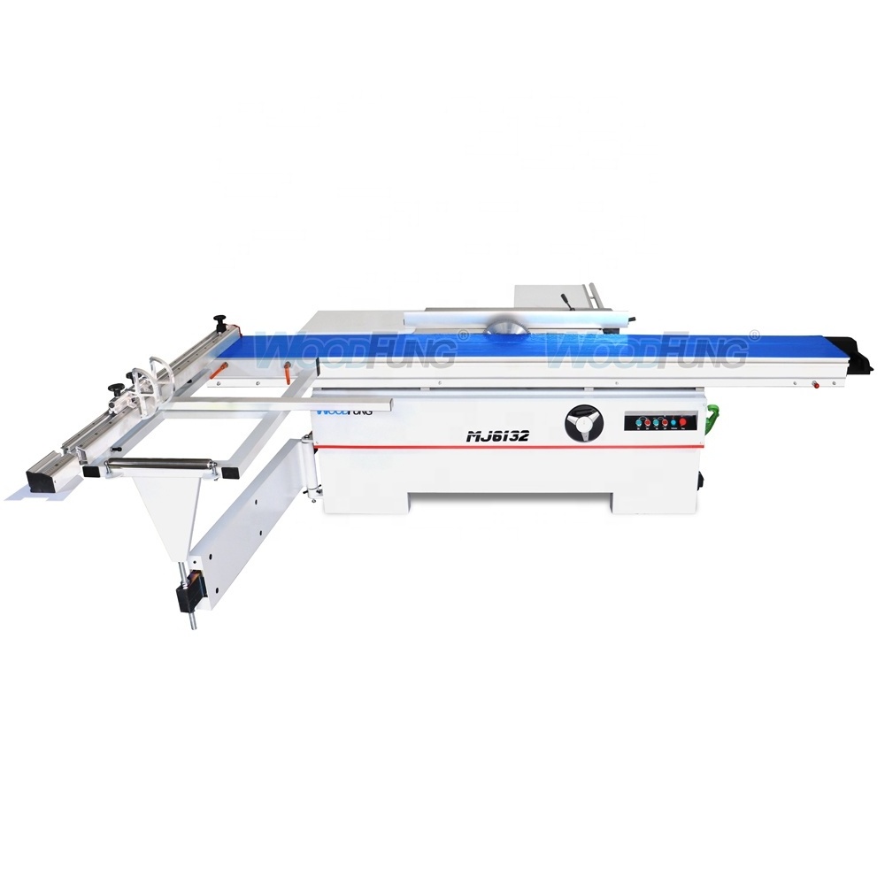 Wood sliding table panel saw Attachment Cutting Machine Precision industrial wood saws MJ6132 With CE