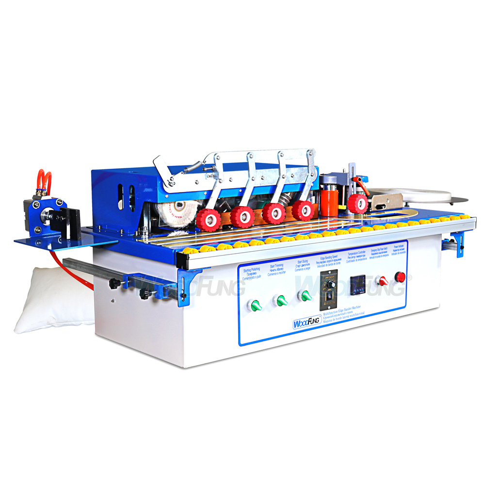 MY06CPortable Household Edge Banding Machine PVC Manual Small Mini Edge Banding Machine With Glue Trimming Polishing End Cutting