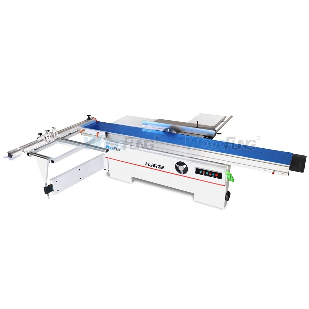 Wood sliding table panel saw Attachment Cutting Machine Precision industrial wood saws MJ6132 With CE