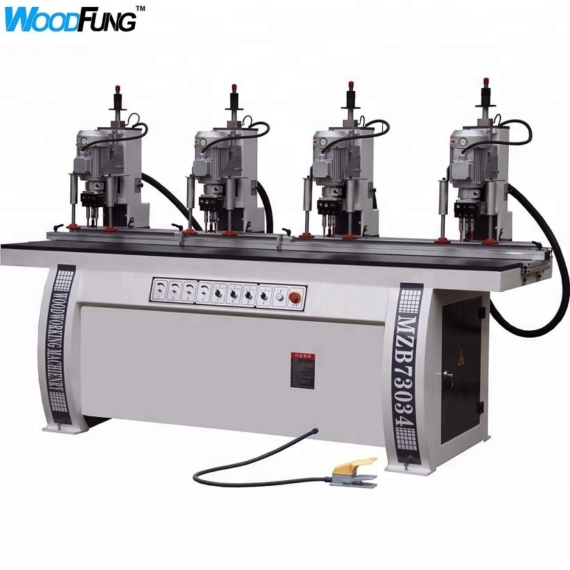 Hot Sale Pvc Window MZB73034 four-line multi-head wood drilling machine made in China for sale