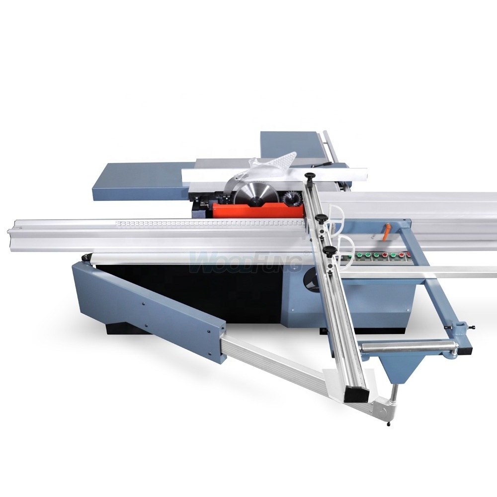 Industrial Precision 3200mm Wood Cutting Sliding Table Panel Saw Machine For Woodworking MJ6132CD