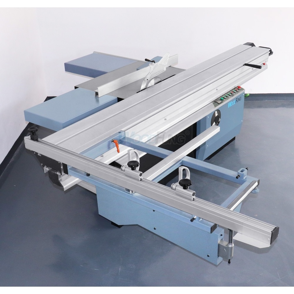 Industrial Precision 3200mm Wood Cutting Sliding Table Panel Saw Machine For Woodworking MJ6132CD