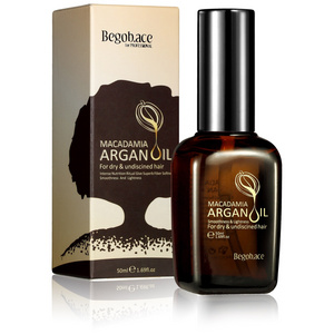 Wholesale price private brand Moroccan nut argan hair oil for Moisturizes hair