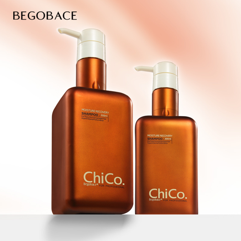 Private Label Begobace ChiCo Organic Hair Shampoo with exclusive formula helps hydrate the scalp reducing dryness