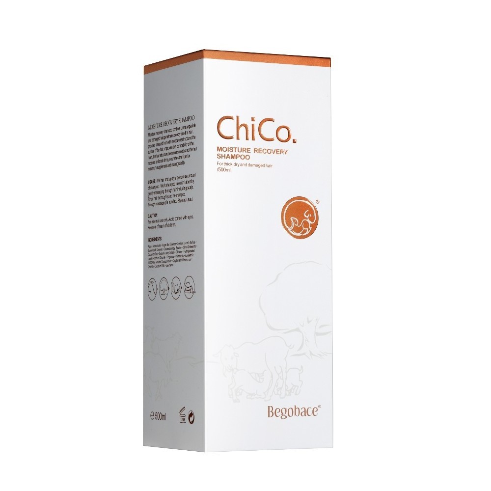 Private Label ChiCo Moisture Recovery Shampoo Rich in vitamins and fatty-acids Lanolin oil promotes better hair growth