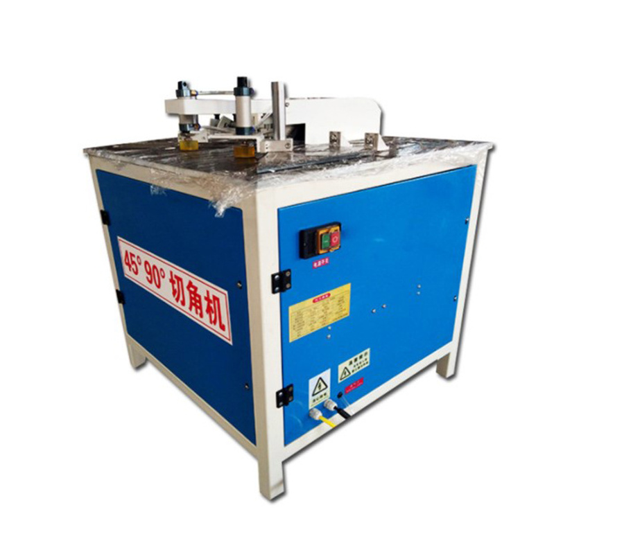 Pneumatic wood frame cutting machine,photo frame cutting machine picture