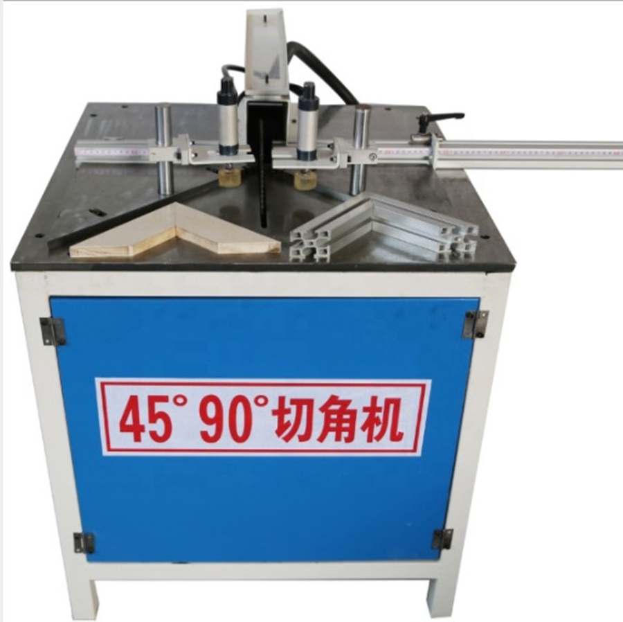 Pneumatic wood frame cutting machine,photo frame cutting machine picture