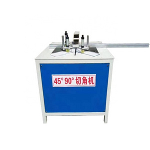 Pneumatic wood frame cutting machine,photo frame cutting machine picture