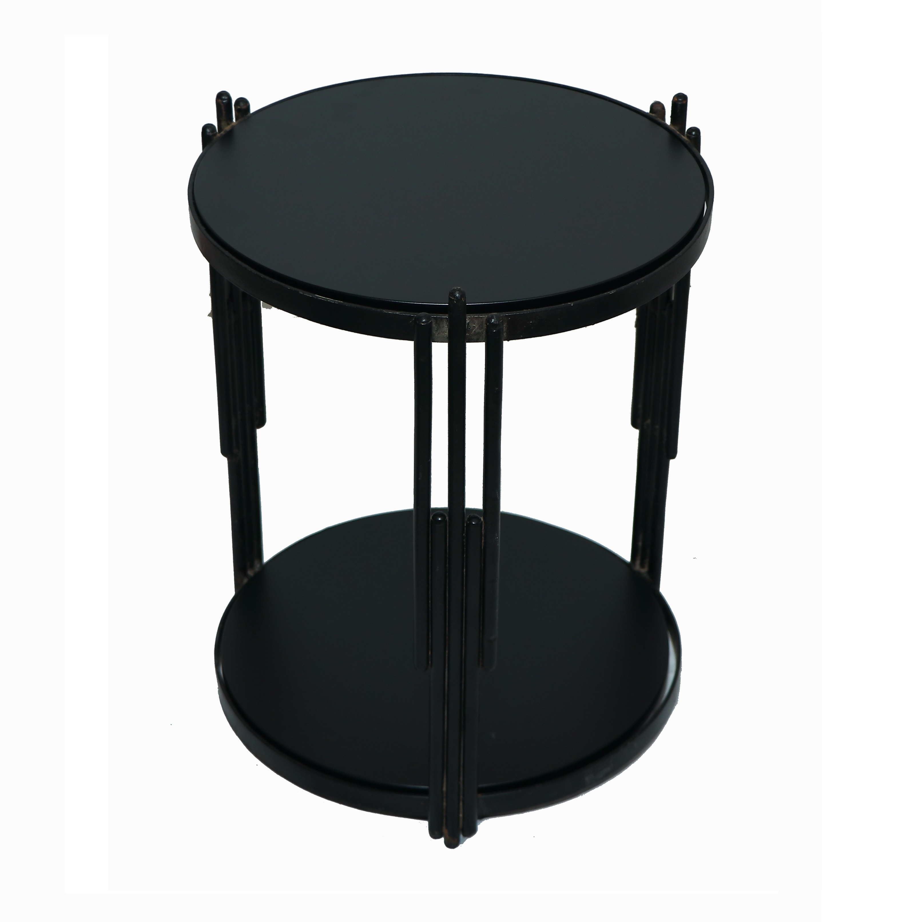 Coffee Table Nordic Small Apartment wrought iron Modern Minimalist Round Living Room Black  Combination for decor