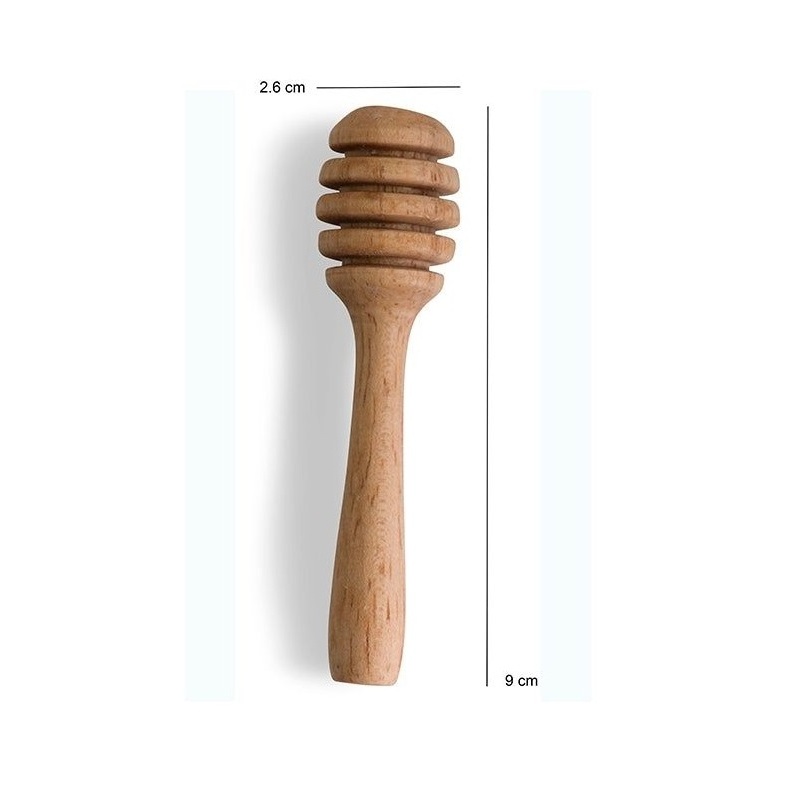 Wholesale Hot Selling Excellent Quality Wooden Mini Honeycomb Wand Stick for Honey Jar at Lowest Price