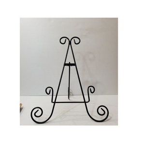 Metal Easel Plate Display Photo Holder Stand Signs Wedding Table Numbers Chalkboard Wire Stands