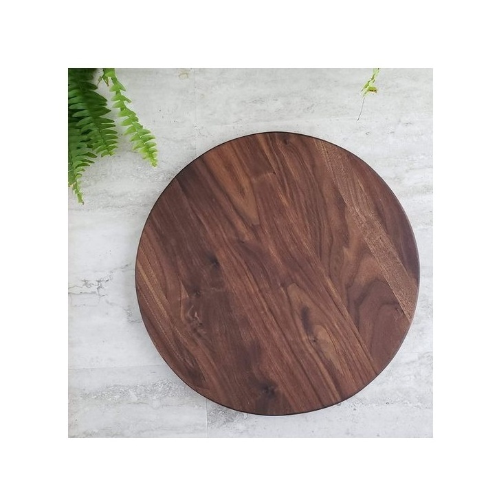 Wooden plates Wooden Acacia Walnut Dessert Plates Snack Fruit Vegetable Cheese Serving Trays Food Plate