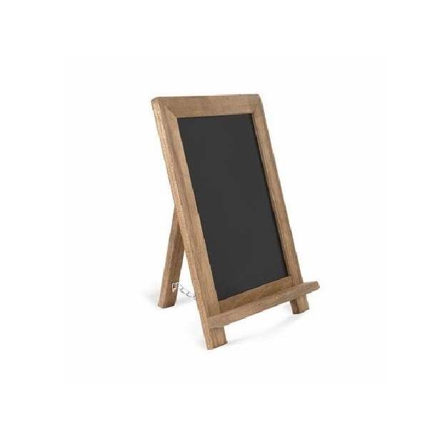 Rustic Wooden Magnetic Kitchen Chalkboard Sign Inch Brown Framed Wall Hanging Chalk Board for Farmhouse Decor Wedding Restaurant