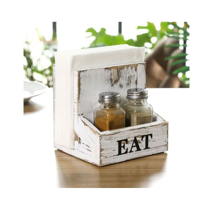 Wooden Cutlery Holder New White Wash Finished Caddy For Spoons And Fork New Kitchen Accessories Dished Box In Wholesale Price