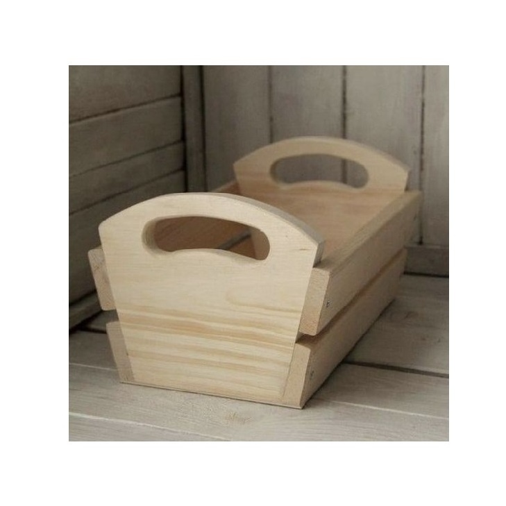 wood fruit box vegetable crates for sale wooden storage crate wooden rectangular fruit crate with logo