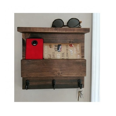 Wooden Wall Shelf Hanging Storage Furniture Solid Wood Mounted Wall Hanging Shelf Solid Wood Floating Shelves