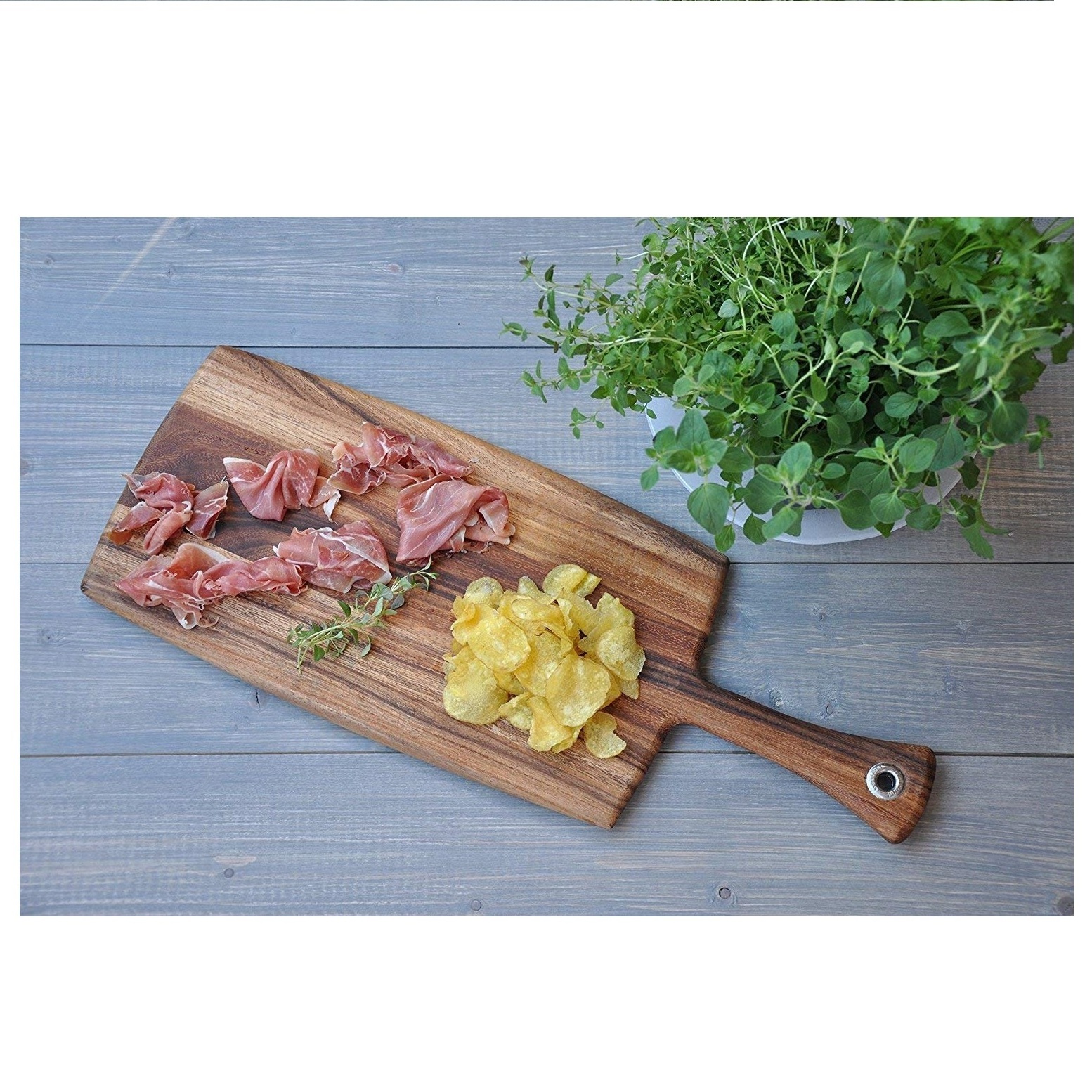 classic acacia made chopping board for kitchen unique design with a natural wood for gift cutting board meat vegetable