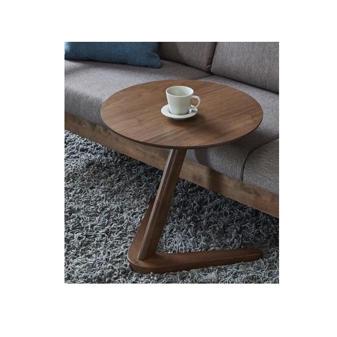 Wooden Home Side Table Modern American Style Furniture Movable Coffee Table Design